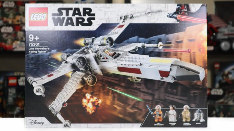 Descubre la increíble colección de X-wing LEGO Star Wars: ¡Construye y combate en una galaxia lejana!