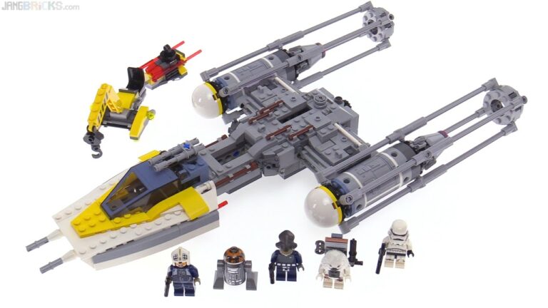 Despierta la fuerza con LEGO Star Wars: Descubre la emocionante colección de alas y naves