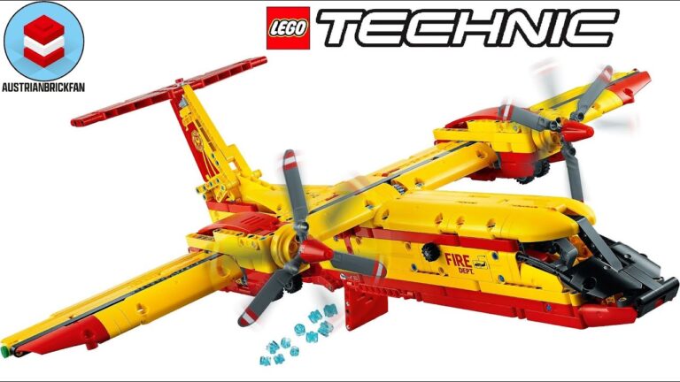 Descubre la emoción de construir aviones con Lego Technic: ¡una experiencia de vuelo que no podrás resistir!