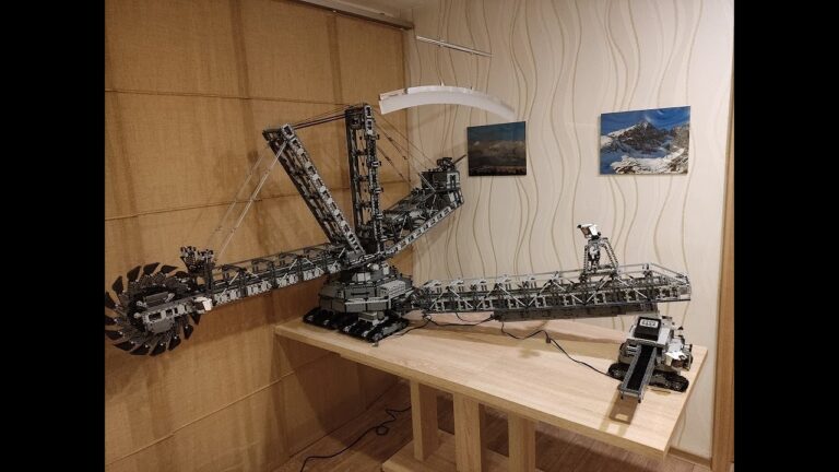 Desafía tu ingenio con LEGO Technic BWE: la maquinaria de construcción perfecta