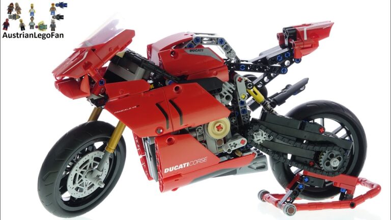 Descubre la emocionante experiencia de armar y manejar la moto de LEGO Technic Ducati