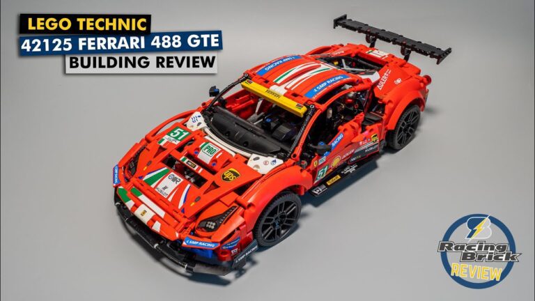 Descubre la increíble experiencia de construir tu propio Ferrari 488 con LEGO Technic: ¡detalles y emociones garantizadas!