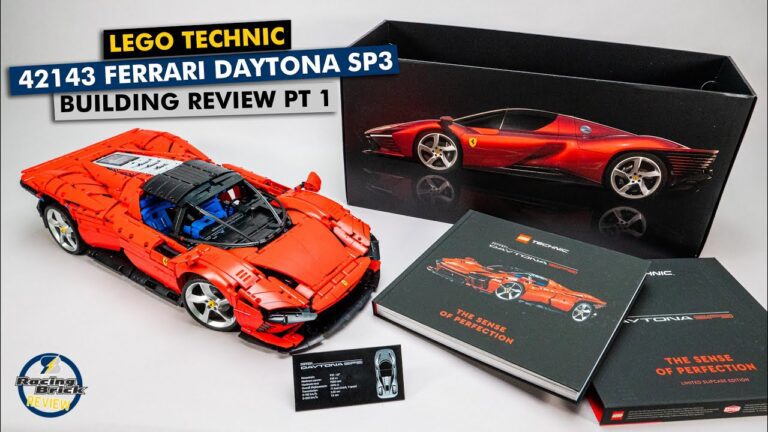 Descubre el increíble LEGO Technic Ferrari Daytona: la combinación perfecta de velocidad y diversión
