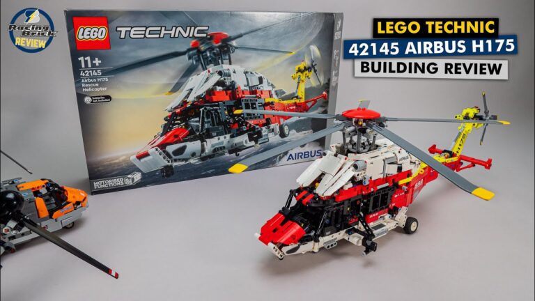 Descubre los mejores consejos para construir y volar helicópteros Lego Technic