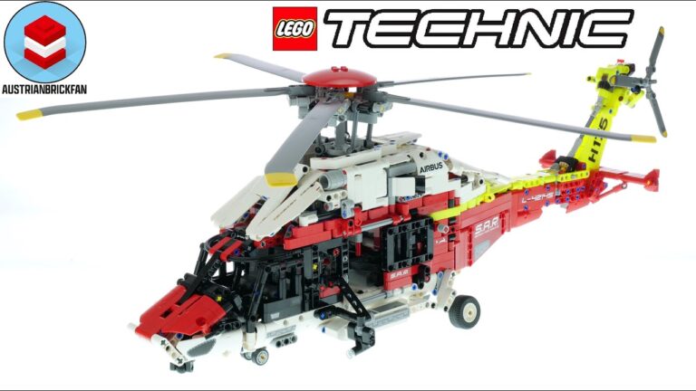 Diseño y funcionalidad en el aire: Descubre lo último en helicópteros de LEGO Technic