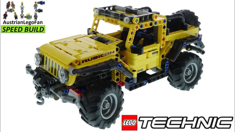 Descubre el emocionante mundo de LEGO Technic Jeep Wrangler: ¡Conviértete en el rey de la construcción todo terreno!