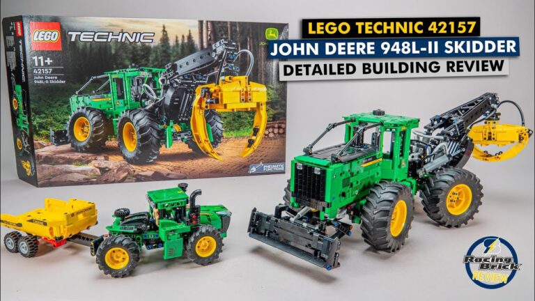 Descubre las 5 mejores construcciones de LEGO Technic inspiradas en John Deere