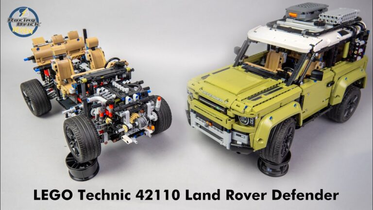 Descubre la emoción de construir el LEGO Technic Land Rover Defender 42110: ¡Un sueño para los amantes de la ingeniería!