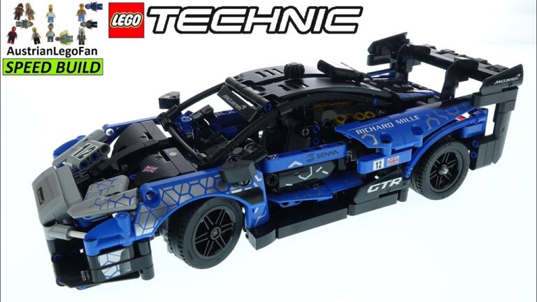 Descubre la increíble réplica en Lego Technic del McLaren Senna: Una obra maestra de la ingeniería y la diversión