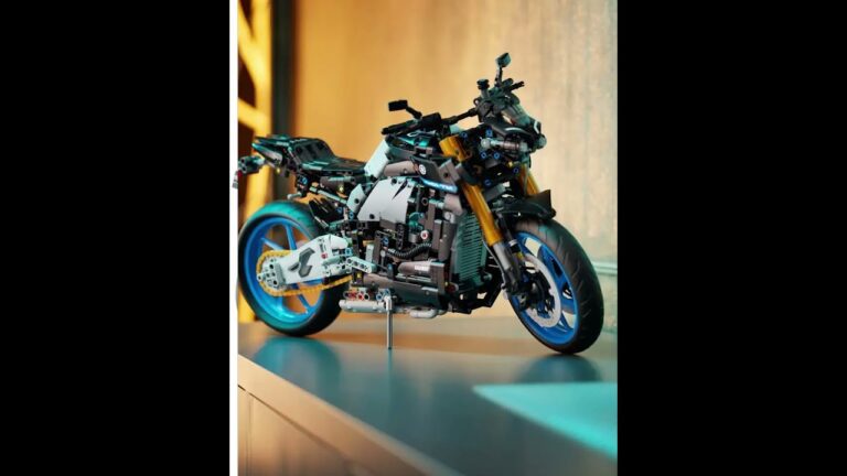 Descubre la emoción de armar tu propia moto Kawasaki con LEGO Technic