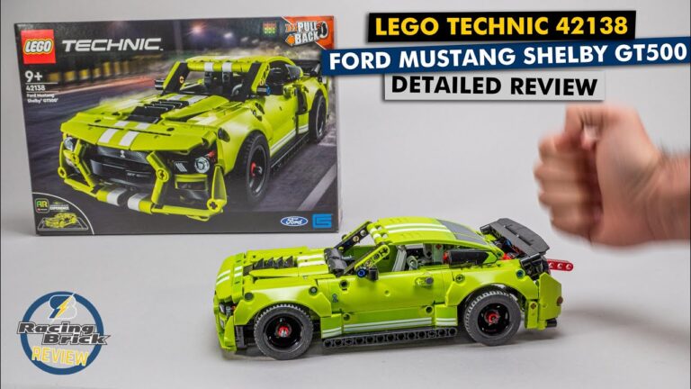 Descubre la increíble replica de LEGO Technic del Ford Mustang Shelby GT500: ¡El sueño de todo fanático de los autos!