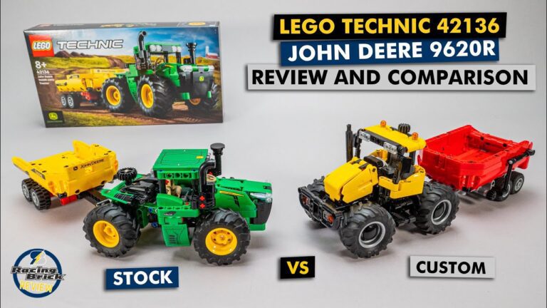 Descubre el fascinante mundo del LEGO Technic: ¡Construye tu propio tractor y diviértete como nunca!
