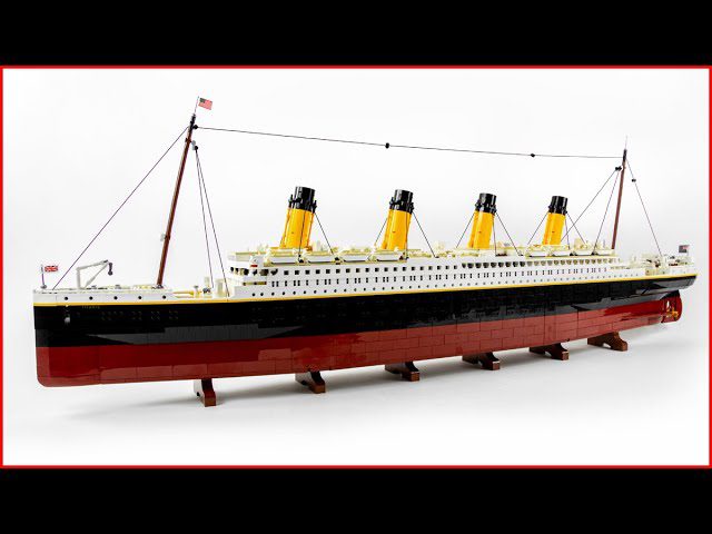 Descubre los increíbles sets de Lego Titanic: construye tu propia versión del famoso barco