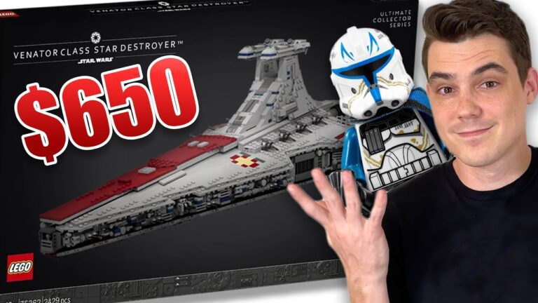 Descubre la asombrosa construcción del LEGO Venator Class Star Destroyer: ¡Una experiencia épica de construcción para los fanáticos de Star Wars!
