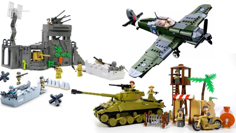 Descubre los mejores sets LEGO de la Segunda Guerra Mundial para revivir la historia