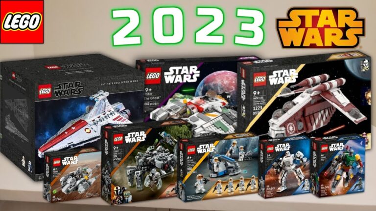 Descubre las increíbles novedades de los sets de Lego Star Wars 2023: ¡la fuerza está de vuelta en bloques!