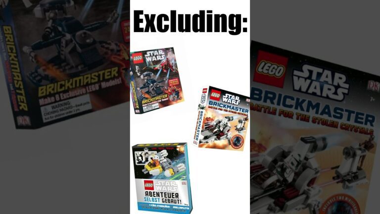 Descubre los mejores libros de Lego Star Wars: una guía completa para fans y coleccionistas
