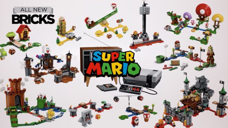 Descubre la excitante colaboración entre Mario y LEGO con el set de construcción definitivo