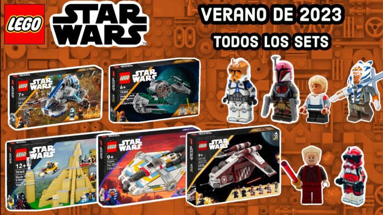 Descubre los nuevos sets de Lego Star Wars 2023: ¡todo lo que necesitas saber!