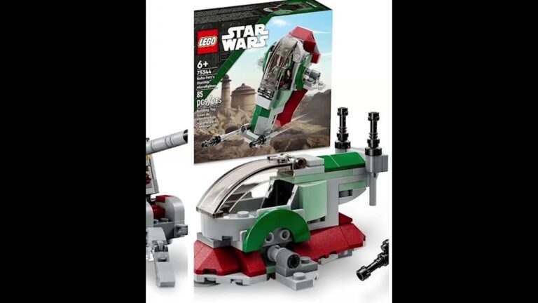 Descubre la galáctica diversión con los mejores sets de Star Wars LEGO Minis