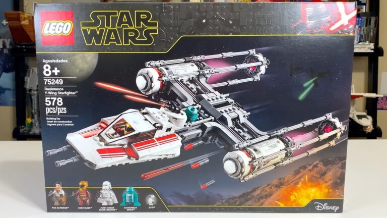 Descubre la increíble construcción del Star Wars Lego Y-Wing y vive la aventura galáctica en casa