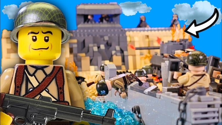 Revive la historia de la Segunda Guerra Mundial con increíbles construcciones LEGO