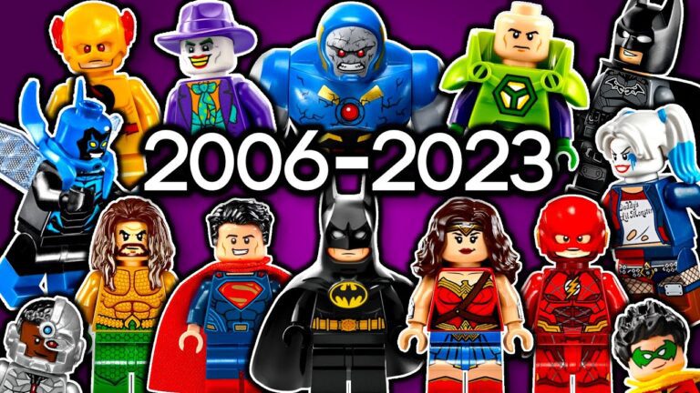 Descubre los mejores sets de Lego DC para recrear tus héroes favoritos