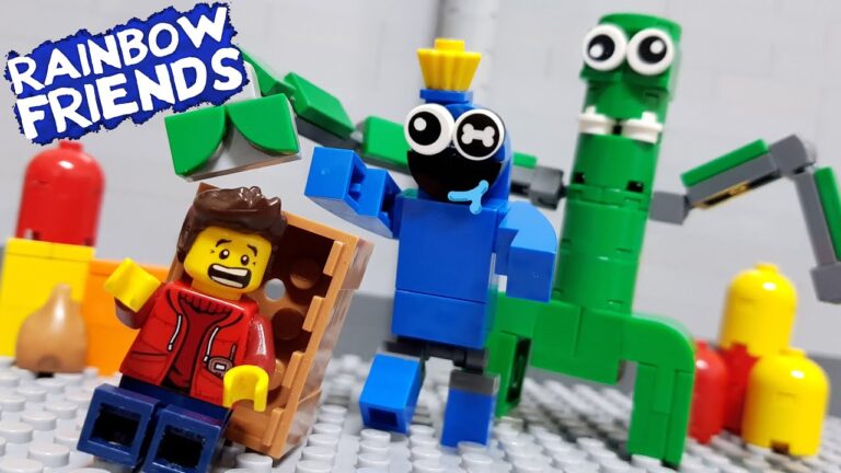 Descubre la magia de los LEGO Rainbow Friends: diversión y colores para todos