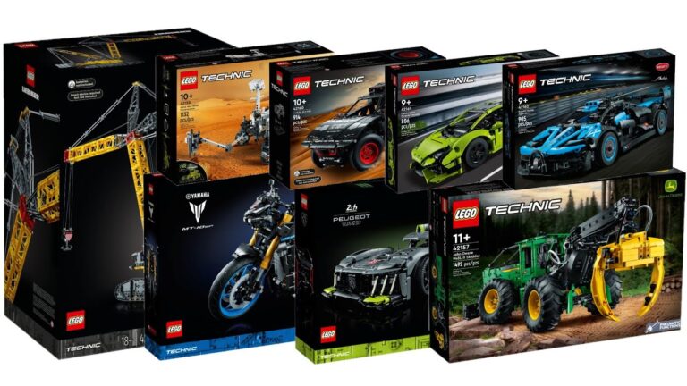 Descubre los mejores sets de Lego Technic para construir increíbles proyectos
