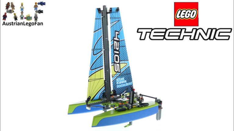 Descubre el emocionante mundo de Lego Technic: Construye y navega tu propio catamarán