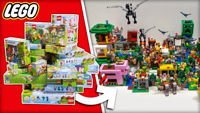 Los mejores sets de Minecraft Legos: Descubre y construye la diversión bloque a bloque